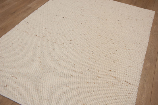 wol sisal beige handgeweven vlakgeweven effen